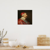 Kardinal Richelieu Zitat Poster (Küche)