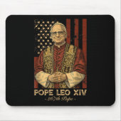 Kardinal Robert Francis Prevost Pope Leo Xiv Ameri Mousepad (Vorne)
