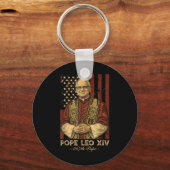 Kardinal Robert Francis Prevost Pope Leo Xiv Ameri Schlüsselanhänger (Vorderseite)