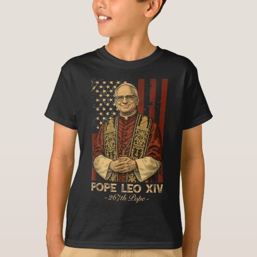 Kardinal Robert Francis Prevost Pope Leo Xiv Ameri T-Shirt (Vorderseite)