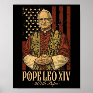 Kardinal Robert Prevost Papst Leo Xiv 1 Poster