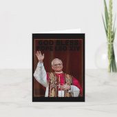 Kardinal Robert Prevost Shirt Papst Leo Xiv 5 Karte (Vorderseite)