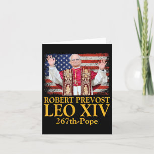 Kardinal Robert Prevost Shirt Papst Leo Xiv 6 Karte