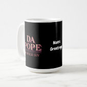 Kardinal Robert Prevost und der Aufstieg des Papst Kaffeetasse (Vorderseite Links)