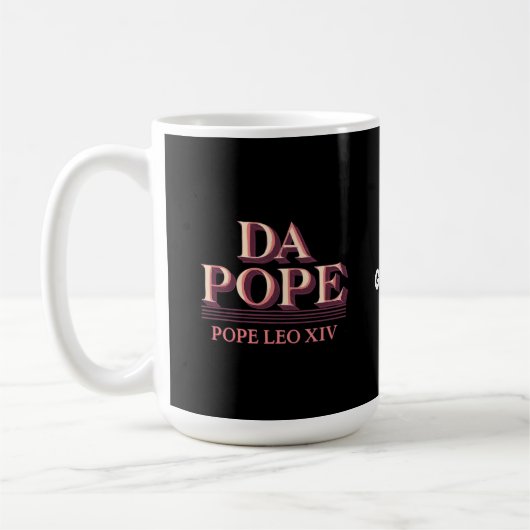 Kardinal Robert Prevost und der Aufstieg des Papst Kaffeetasse (Links)