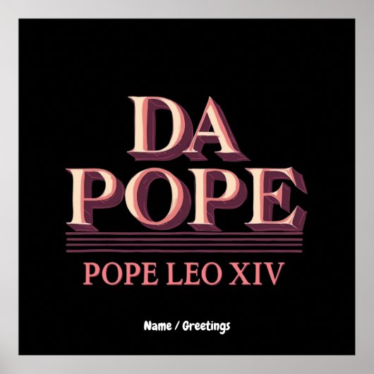Kardinal Robert Prevost und der Aufstieg des Papst Poster (Vorne)