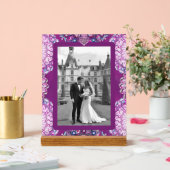 Kardinal Rosace Acrylschild (Hochzeit)