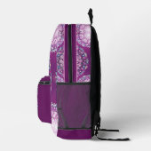 Kardinal Rosace Bedruckter Rucksack (Rechts)