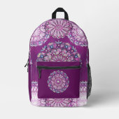 Kardinal Rosace Bedruckter Rucksack (Vorderseite)