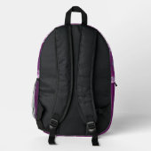 Kardinal Rosace Bedruckter Rucksack (Rückseite)