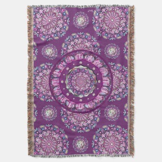 Kardinal Rosace Decke (Vorderseite Vertikal)