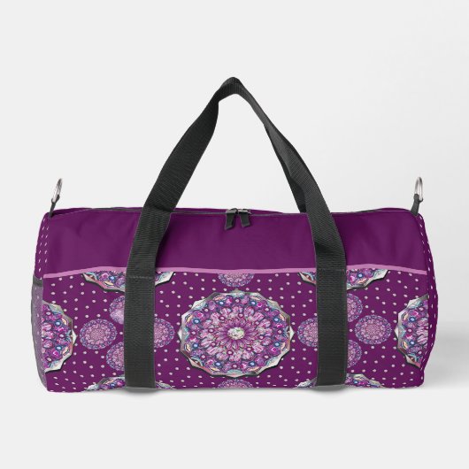 Kardinal Rosace Duffle Bag (Rückseite)