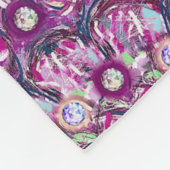 Kardinal Rosace Fleecedecke (Ecke)