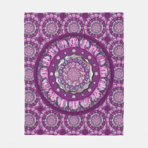 Kardinal Rosace Fleecedecke