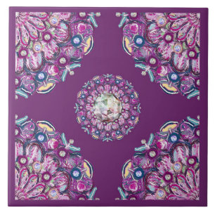 Kardinal Rosace Fliese