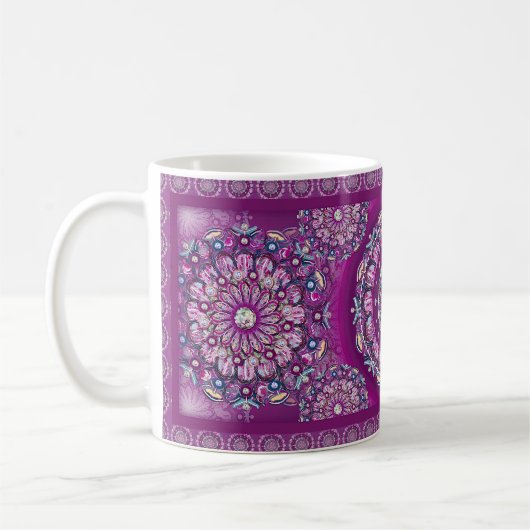 Kardinal Rosace Kaffeetasse (Links)