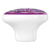 Kardinal Rosace Keramikknauf (Seitenansicht)