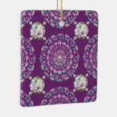 Kardinal Rosace Keramikornament (Rechts)