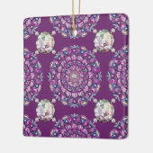 Kardinal Rosace Keramikornament (Links)