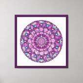 Kardinal Rosace Leinwanddruck (Vorderseite)