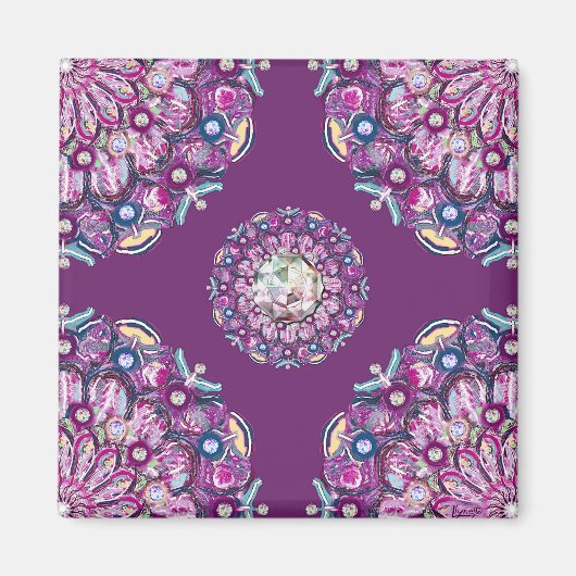 Kardinal Rosace Magnet (Vorne)