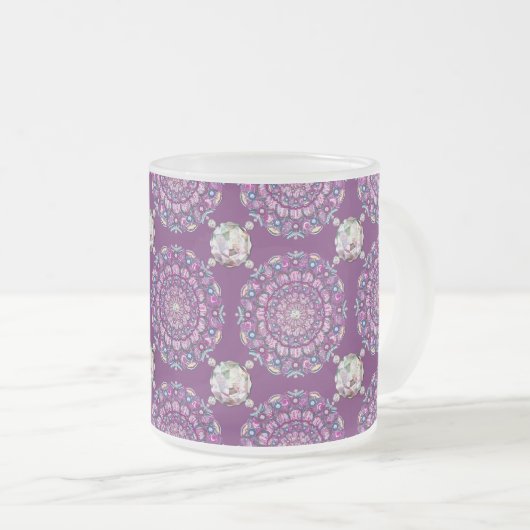 Kardinal Rosace Mattglastasse (VorderseiteRechts)