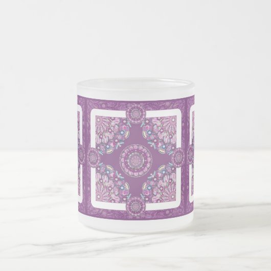 Kardinal Rosace Mattglastasse (Mittel)