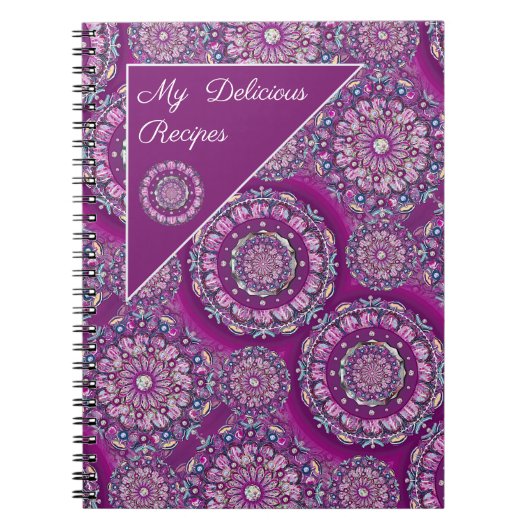 Kardinal Rosace Notizblock (Vorderseite)