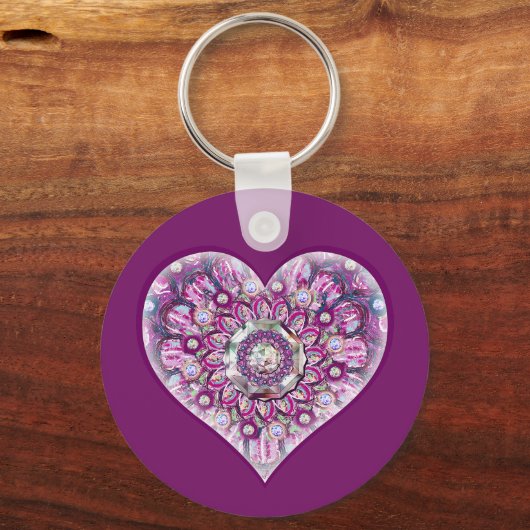 Kardinal Rosace Schlüsselanhänger (Vorderseite)