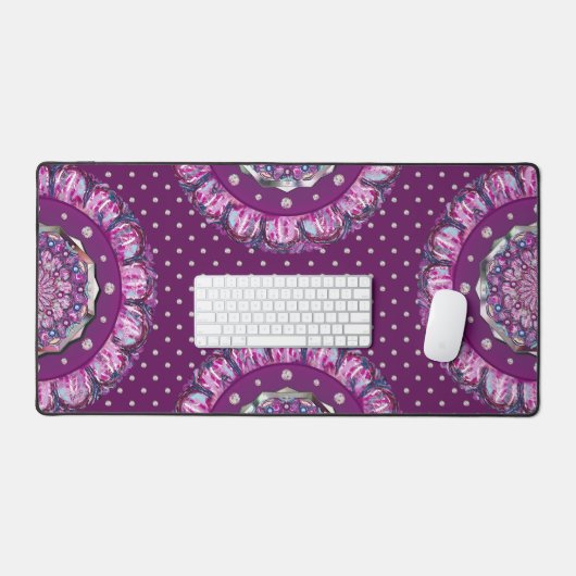 Kardinal Rosace Schreibtischunterlage (Tastatur & Maus)