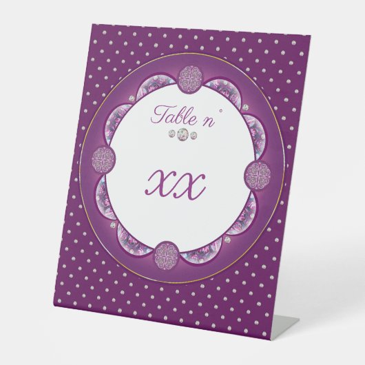 Kardinal Rosace Sockelschild (Vorderseite)