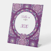 Kardinal Rosace Sockelschild (Vorderseite)