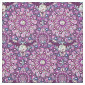 Kardinal Rosace Stoff (Muster)