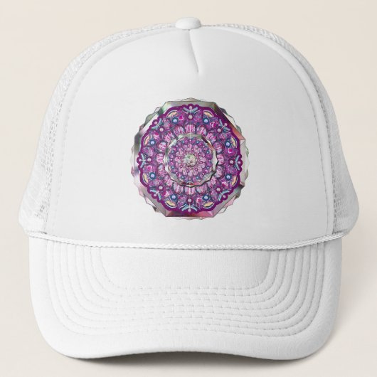 Kardinal Rosace Truckerkappe (Vorderseite)