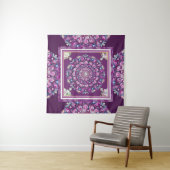 Kardinal Rosace Wandteppich (Beispiel (Horizontal))