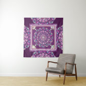 Kardinal Rosace Wandteppich (Beispiel)