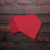 Kardinal rot - leer krawatte