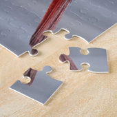 Kardinal - Roter Vogel - 8x10 - 110 Stk. Puzzle (Seite)