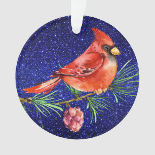 Kardinal - Roter Vogel Ornament