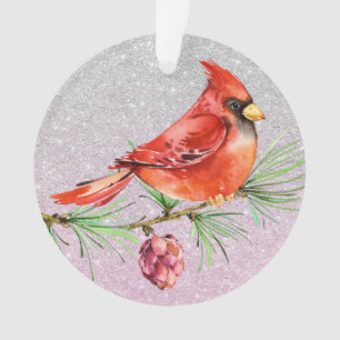 Kardinal - Roter Vogel Ornament