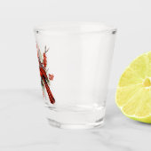 Kardinal-Schiebeglas Schnapsglas (Rechts)