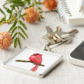 Kardinal Schlüsselanhänger (Seite)