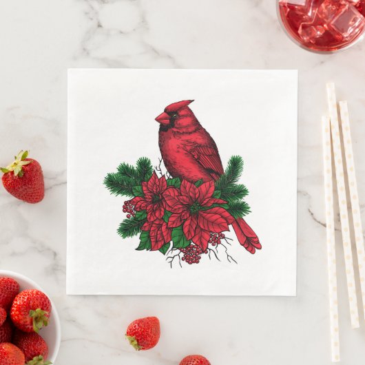 Kardinal Serviette (Beispiel)