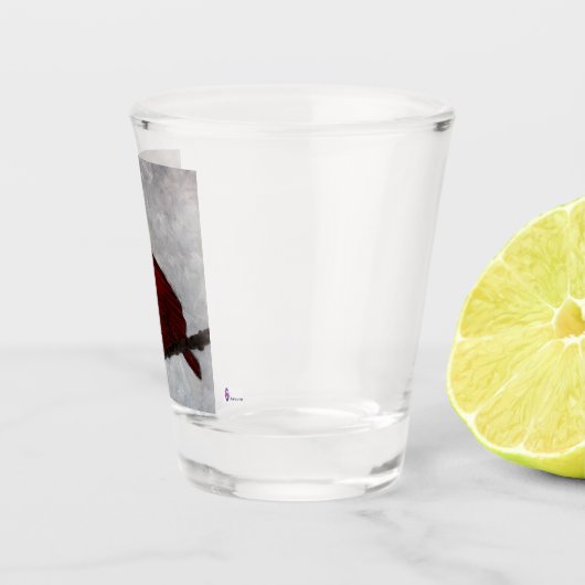 Kardinal Shotglas Schnapsglas (Rechts)