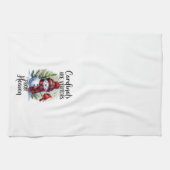 Kardinal & Snowman Geschirrtuch (Horizontal)