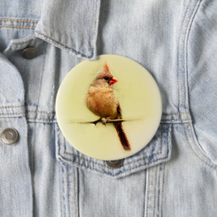 Kardinal Songbird Button