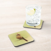 Kardinal Songbird Getränkeuntersetzer (Rechte Seite)