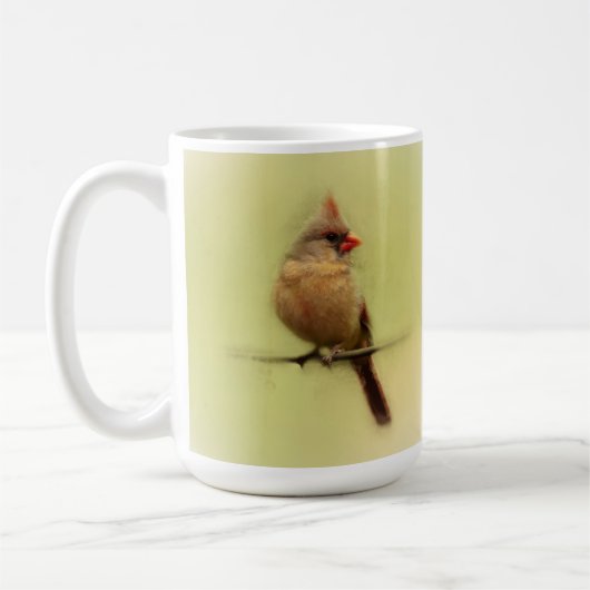 Kardinal Songbird Kaffeetasse (Links)