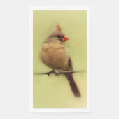 Kardinal Songbird Serviette (Vorderseite)