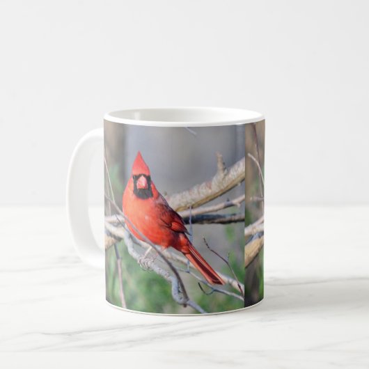 Kardinal Spring Woods Kaffeetasse (Vorderseite Links)